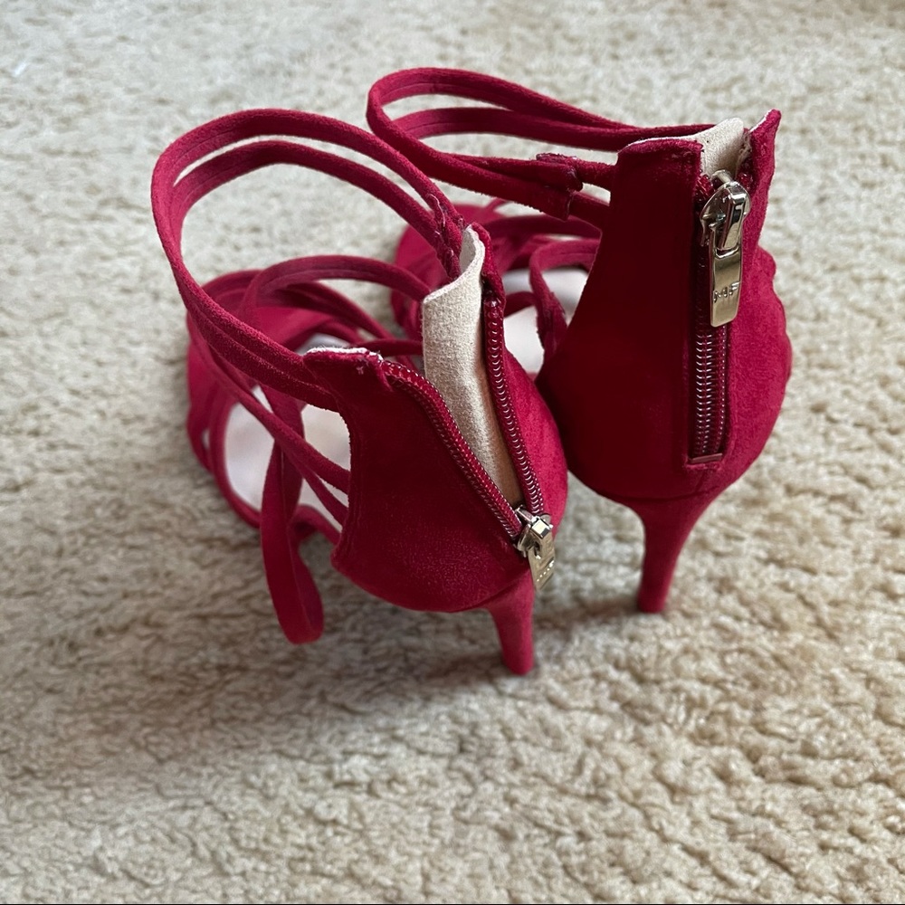 Red Marc Fisher Heels - image 2